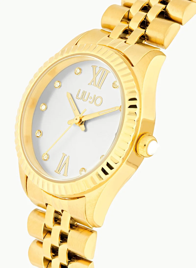 ليو جو ساعة ليو جو تيني الذهبية الكاجوال